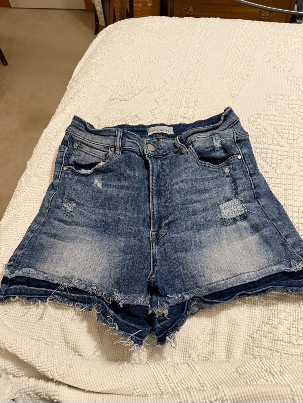 Risen jeans shorts woman sz 1X
